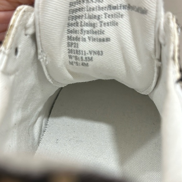 Madewell White and Brown Sneakers with Sporty Design - Picture 4 of 8